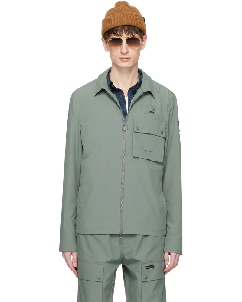 Belstaff Green Castmaster Jacket Mrlgn