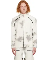 Olly Shinder White Quad Zip Jacket Snow