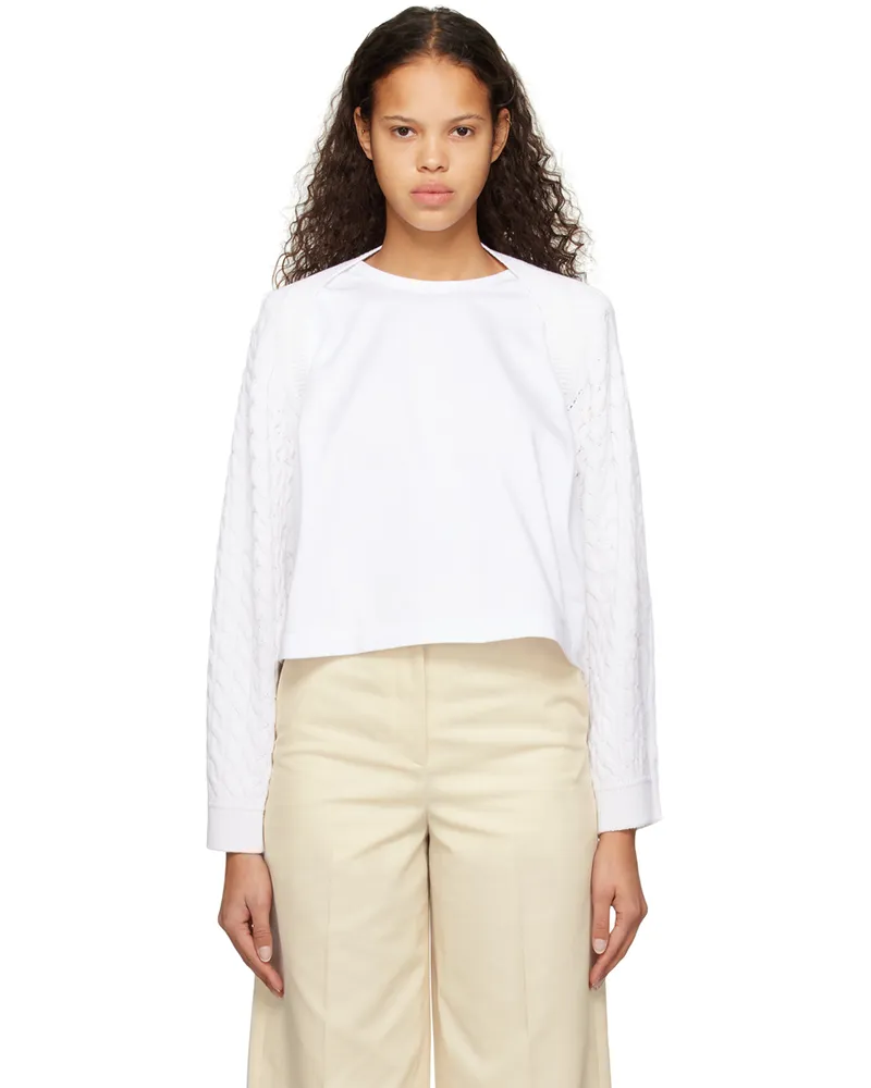 JUUN.J White Bolero Cardigan 1