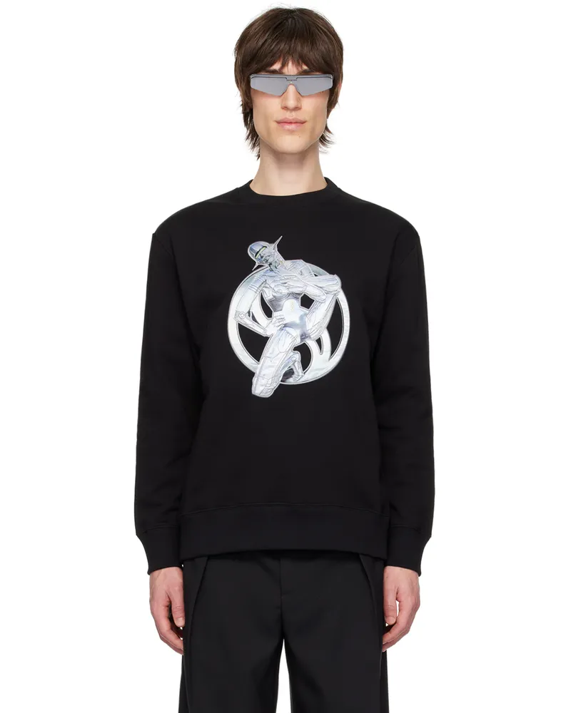 Stella McCartney Black Patch Sweatshirt 1000