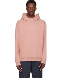 Nike Pink Wordmark Hoodie Rust