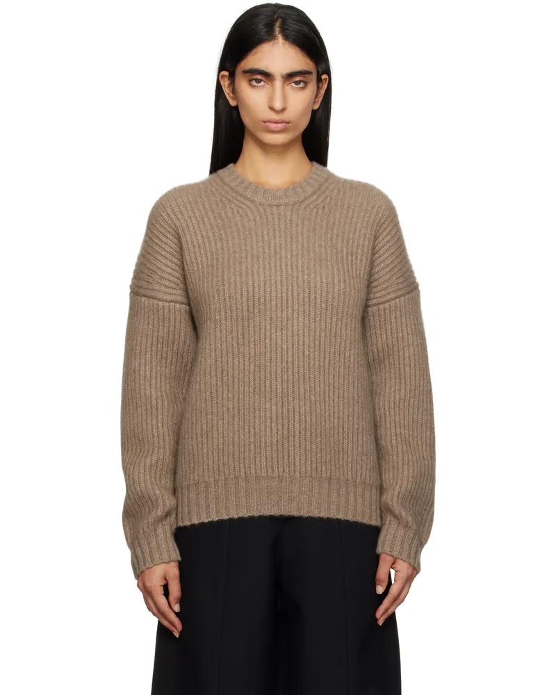 KHAITE Beige Manuela Sweater 216