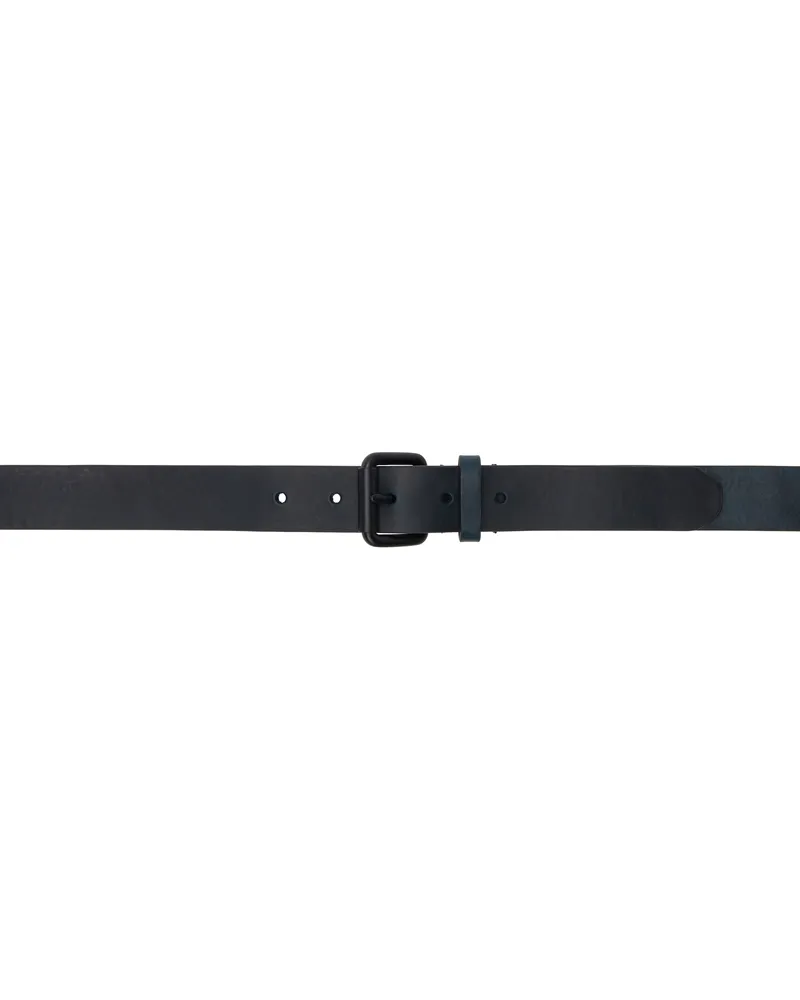 Rag & Bone Indigo Liam Italian Leather Belt Indigo