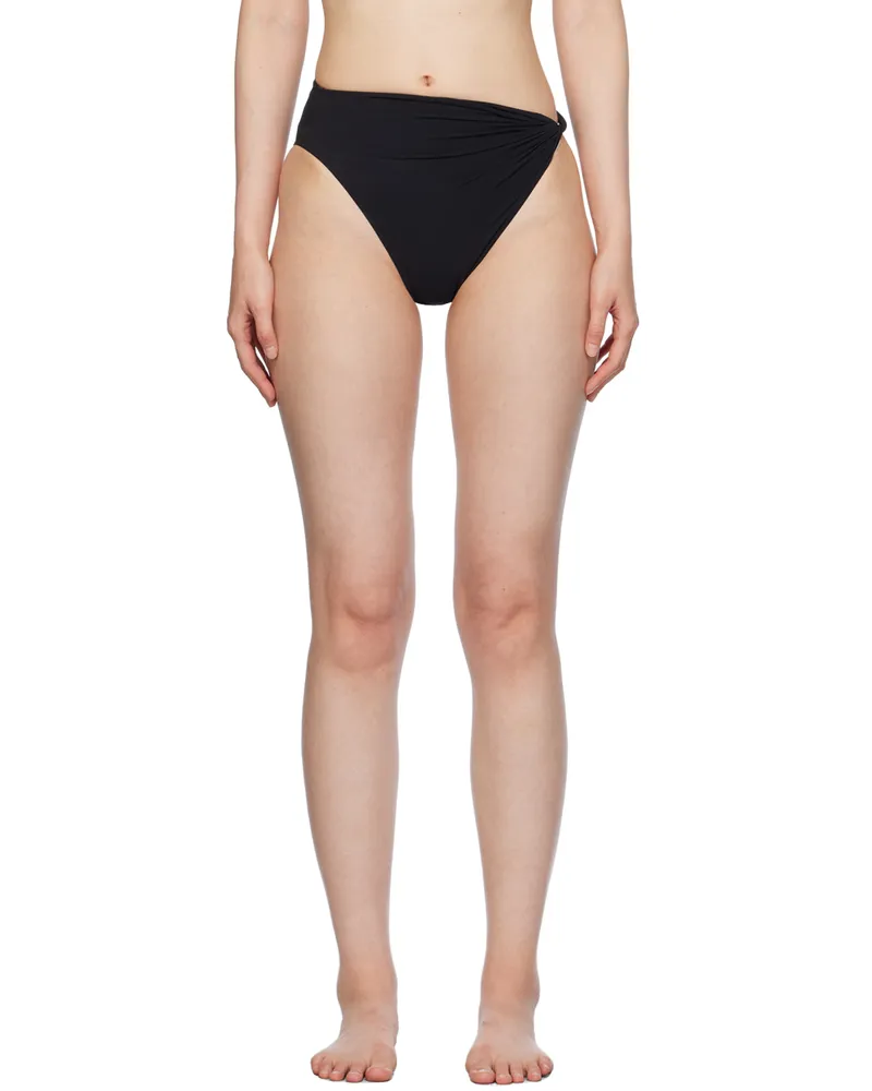 Rick Owens Black Twist Bikini Bottom 09