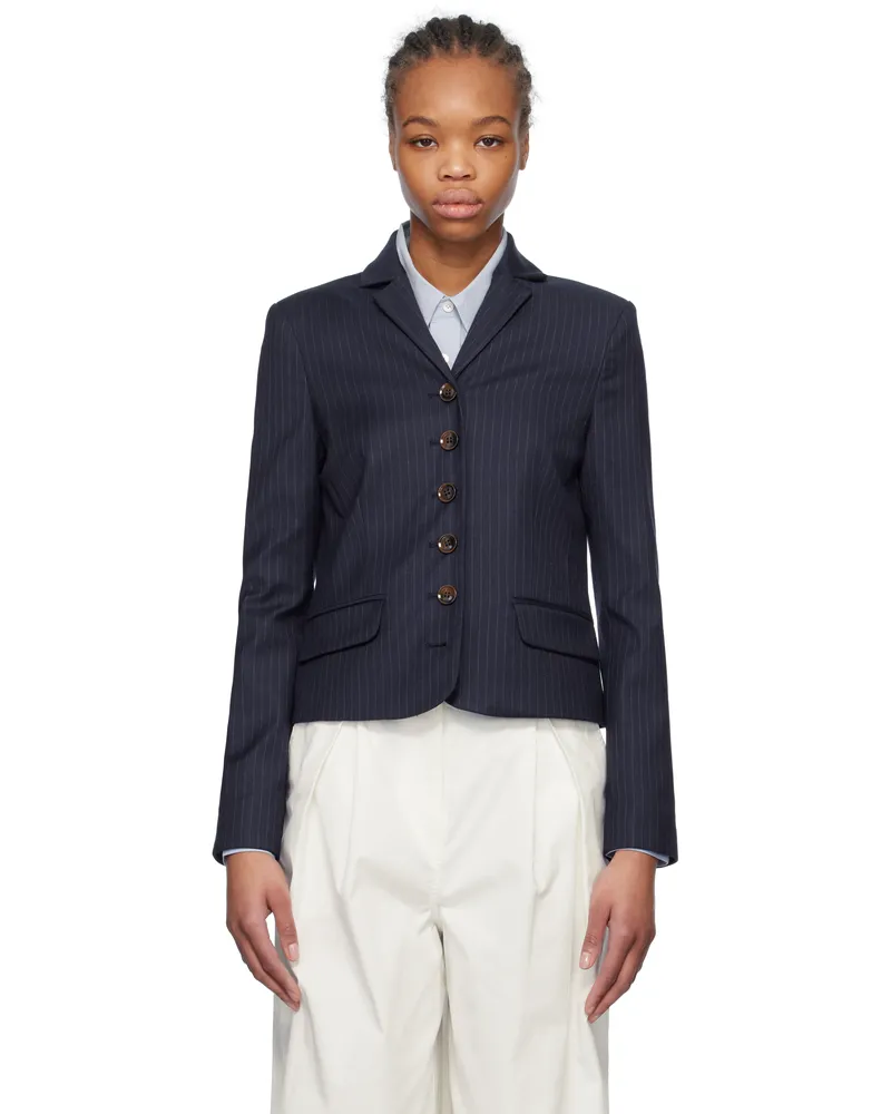 The Garment Navy Denver Mini Blazer 106