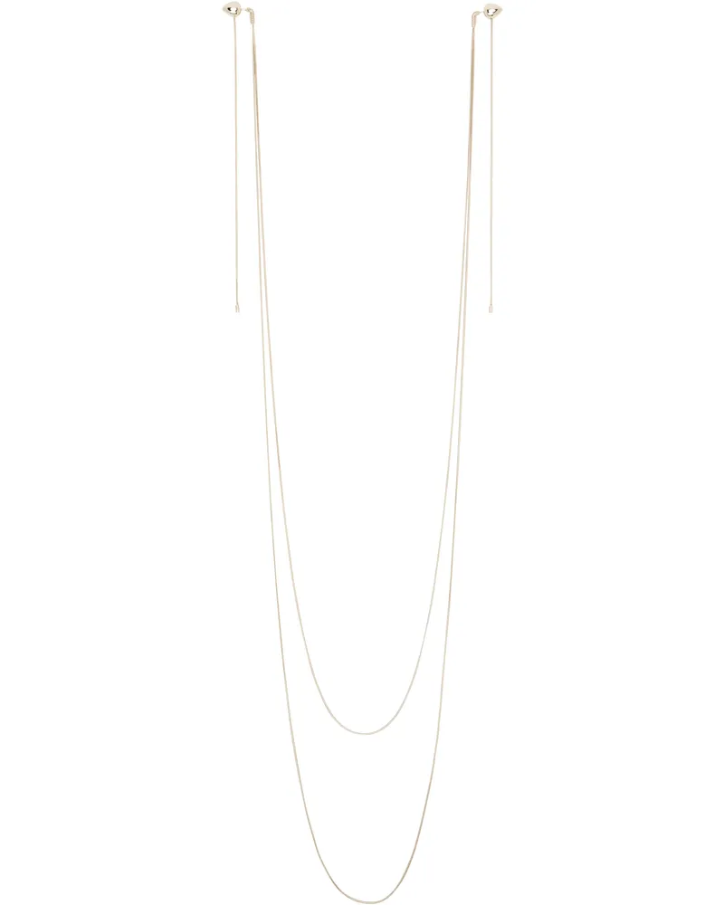 Alaïa Gold Double Earrings 231