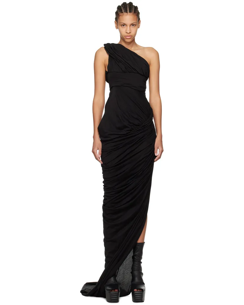 Rick Owens Black Lido Maxi Dress 09