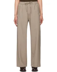 CORDERA Taupe Tailoring Relaxed Trousers Taupe