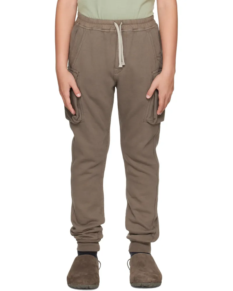 Rick Owens Kids Gray Hollywood Mastodon Cut Sweatpants 34