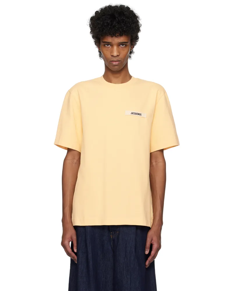 Jacquemus Beige 'The Gros Grain' T-shirt 131