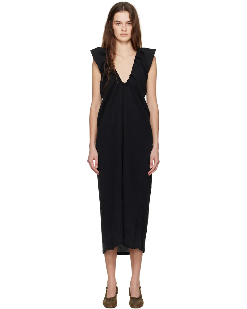 Baserange Black Max Maxi Dress Black