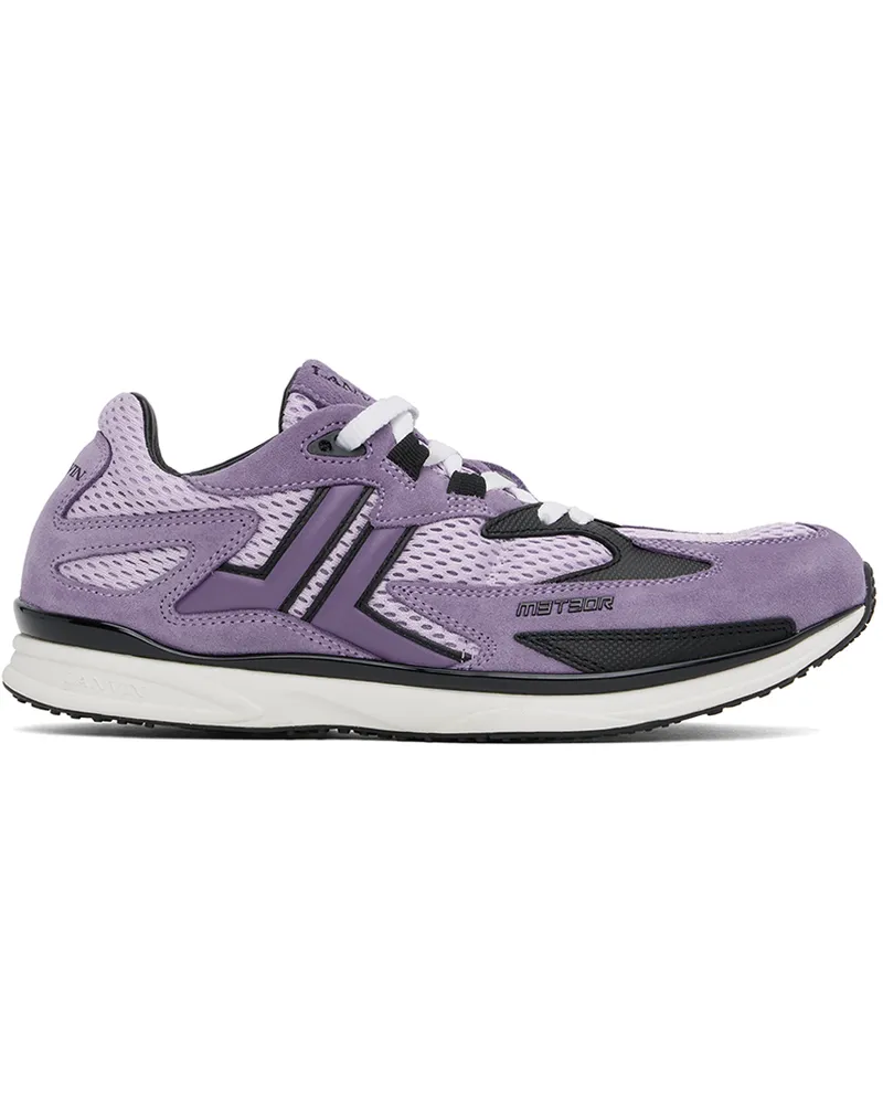 Lanvin Purple Meteor Sneakers 7670