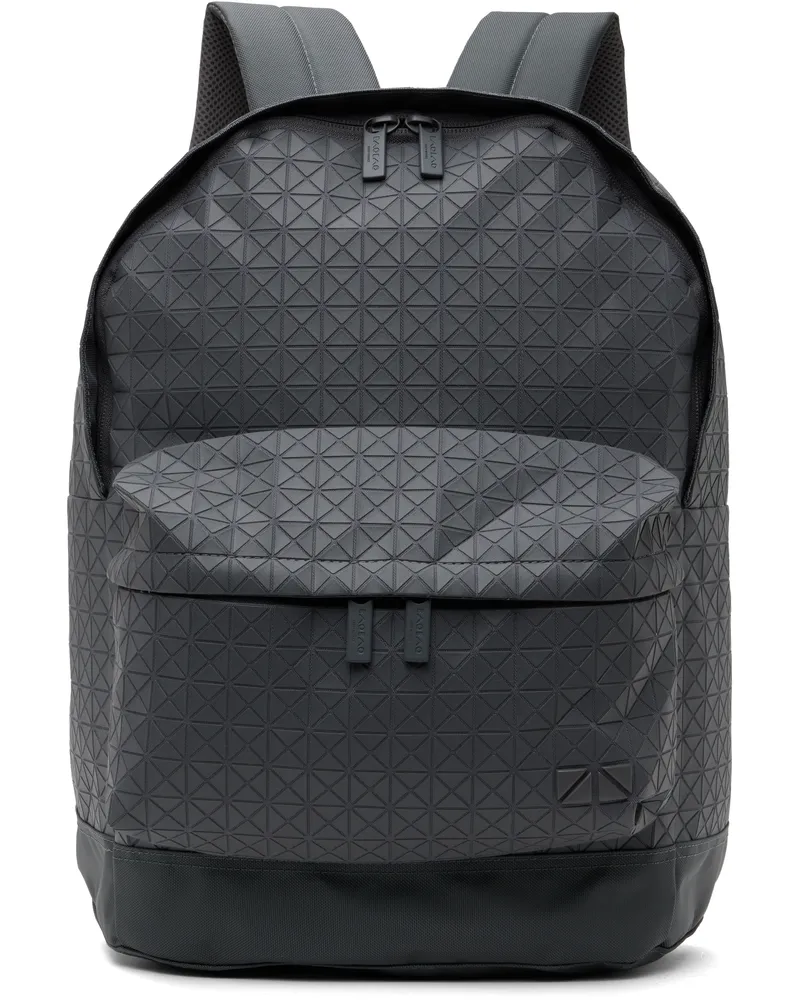 Issey Miyake Gray Daypack One-Tone Backpack 12-one-tone