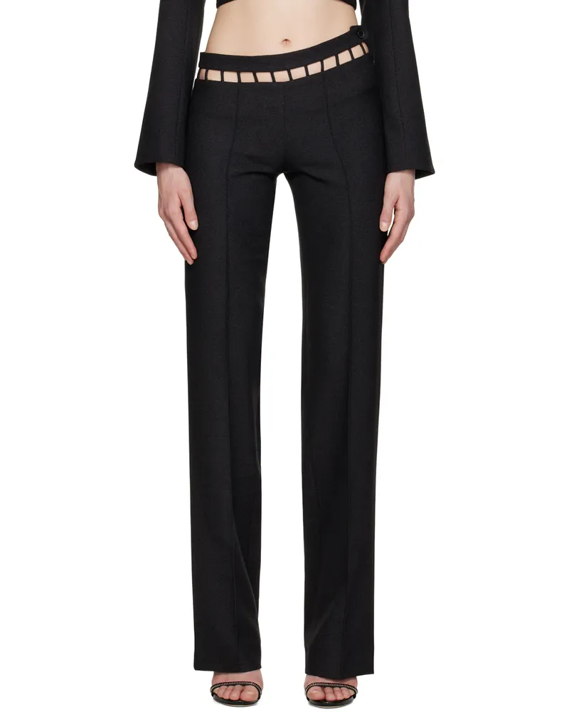 Aya Muse Black Osmia Trousers Black