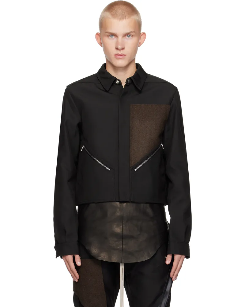 Rick Owens Black Porterville Alice Jacket 090409