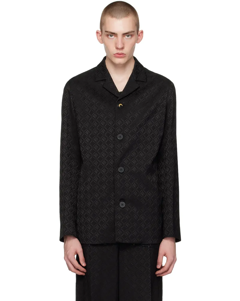 Marine Serre Black Moon Diamant Jacket Bk99