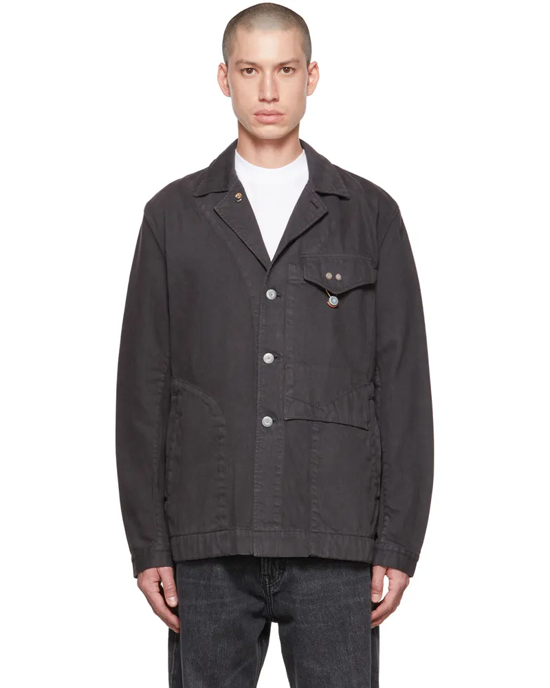 Objects IV Life Gray Workwear Blazer Anthracite