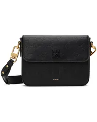 Amiri Black MA Quad Leather Crossbody Bag Black