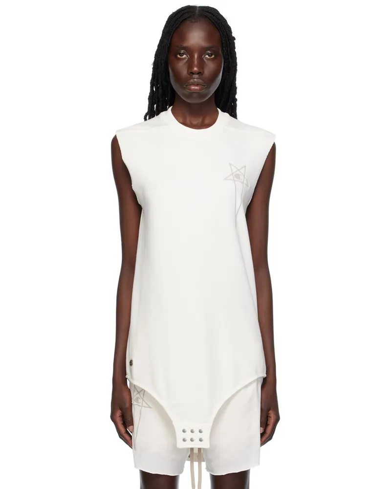Rick Owens White Champion Edition SL Tank Top 11