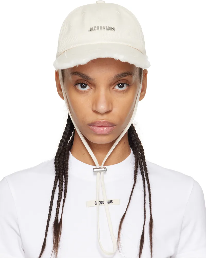 Jacquemus Off-White Les Classiques 'The Artichaut' Cap 110