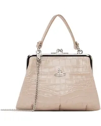 Vivienne Westwood Beige Granny Frame Bag Ccream