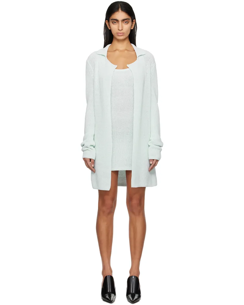 Aya Muse Blue Belu Cardigan Sky