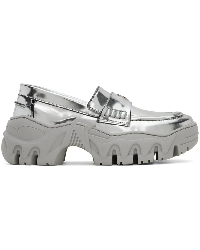 Rombaut SSENSE Exclusive Silver Loafers Silver
