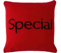 Red Cashmere 'Special' Cushion Cover