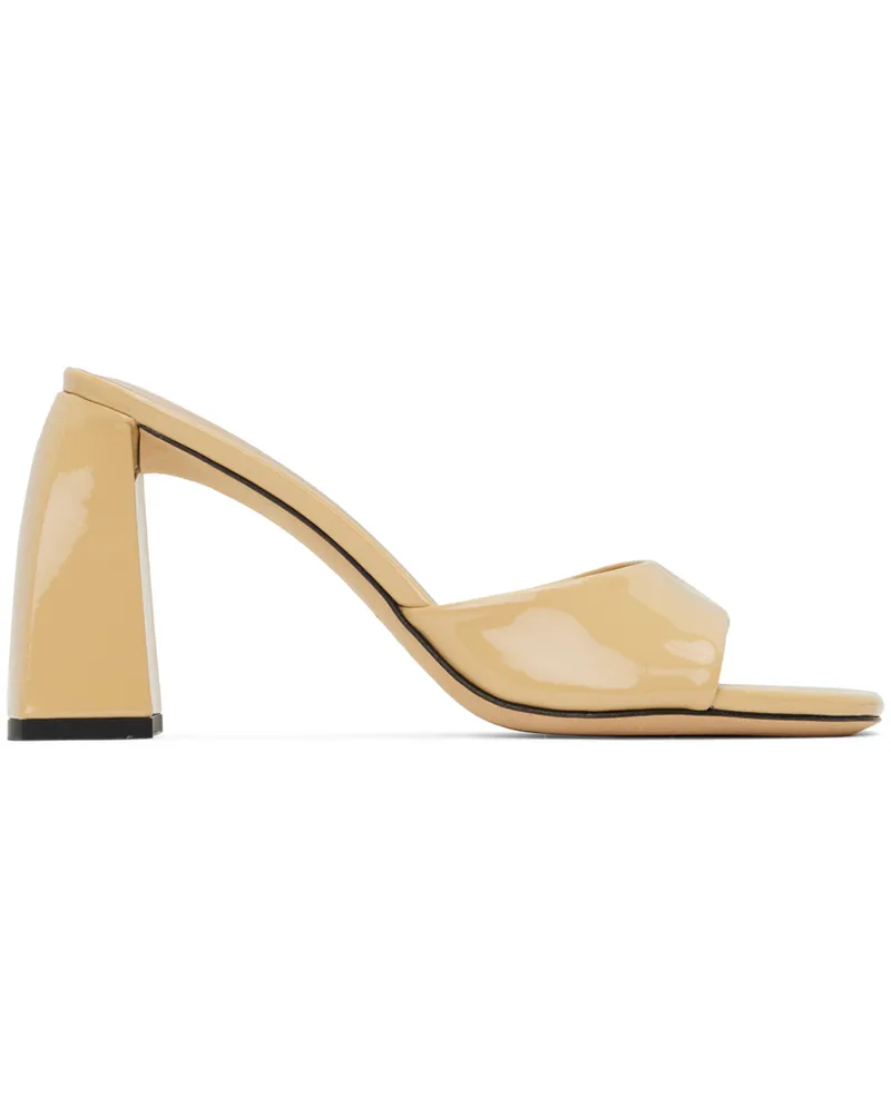 by FAR Beige Michele Heeled Sandals Krf