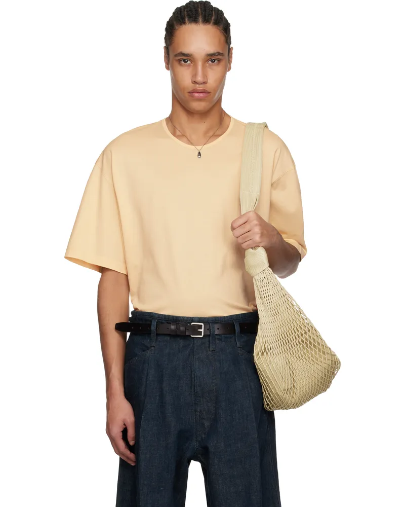 Christophe Lemaire Yellow Relaxed T-shirt Ye504