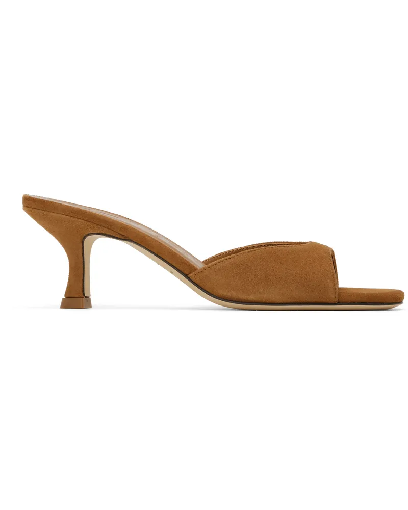 STAUD Tan Brigitte Mules Tan