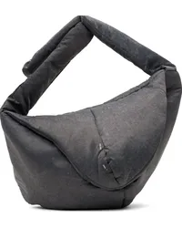 Heliot Emil Gray Amorphous Crossbody Bag Grey