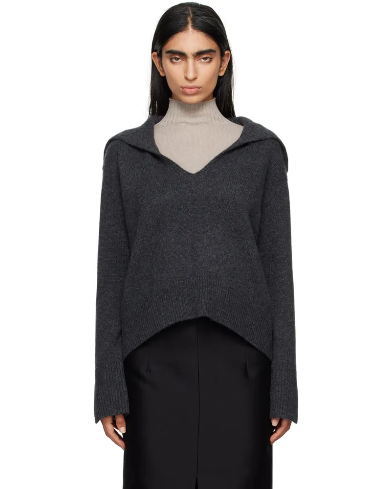 arch4 Gray Cortina Sweater Charcoal