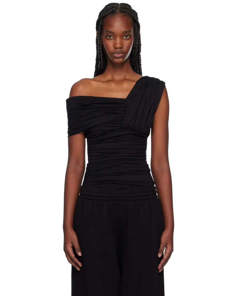 AGOLDE Black Etienne Bodysuit Black