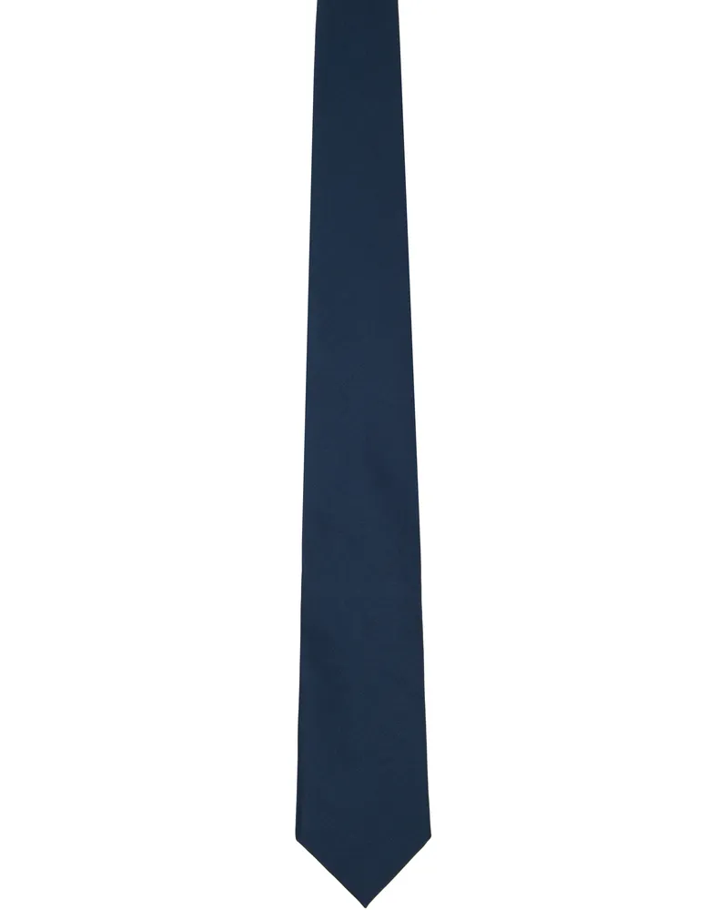 Tom Ford Navy Silk Tie Denim