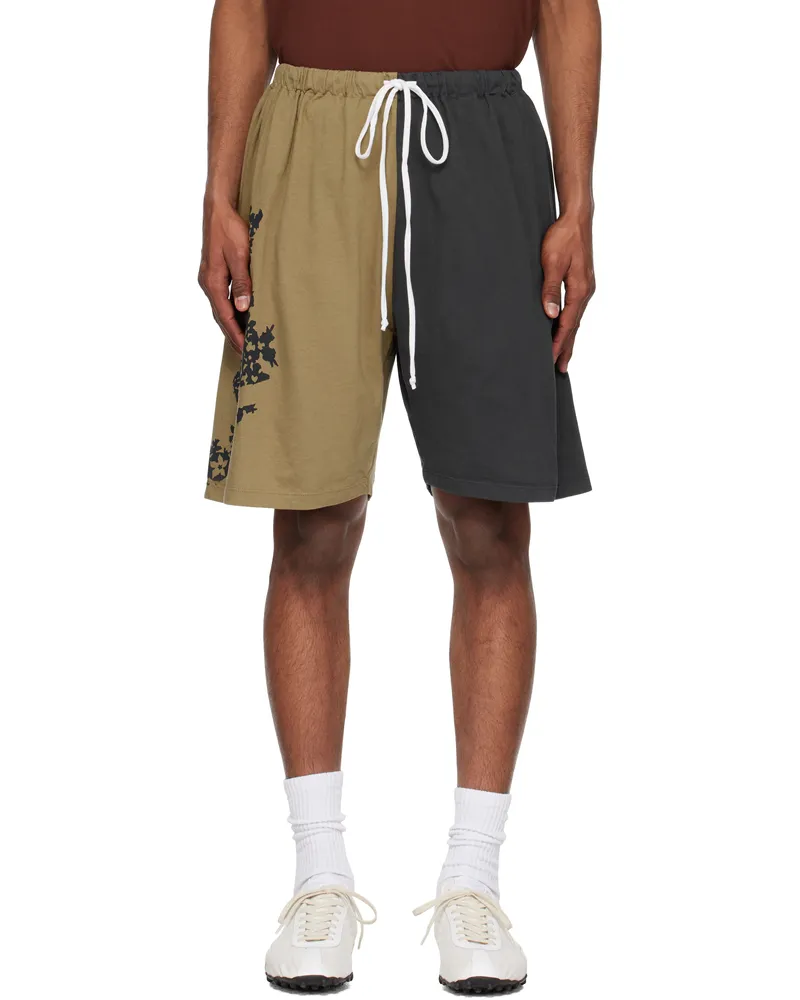 SC103 Khaki & Black Gift Shorts Bale