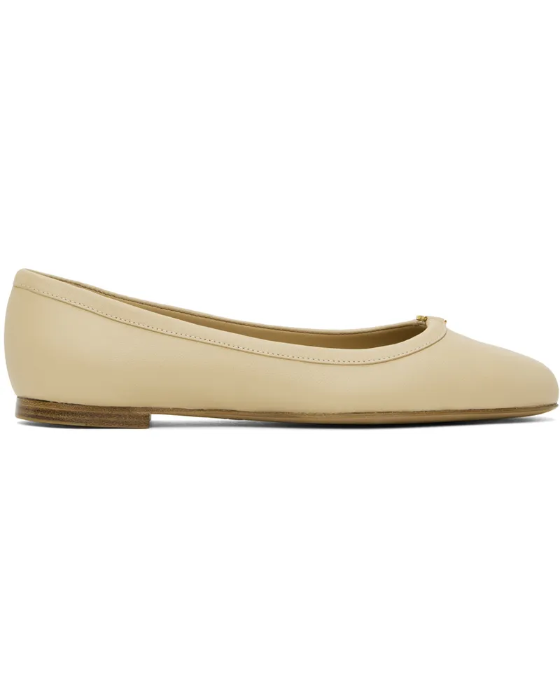 Chloé Beige Marcie Ballerina Flats 6j2