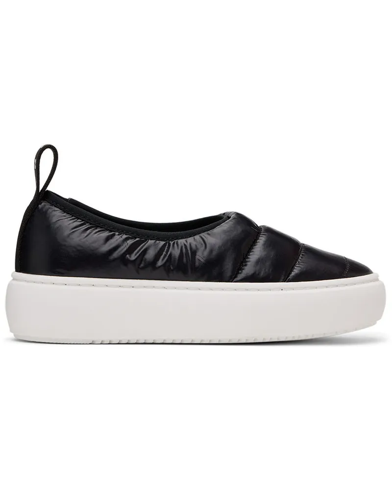Marni Kids Navy Puffed Slip-On Sneakers Var.