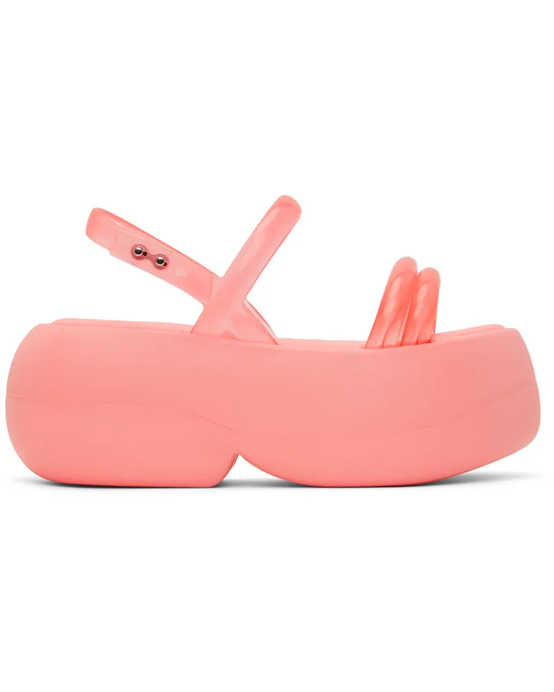 Melissa Pink Melissa Airbubble Platform Sandals Af622
