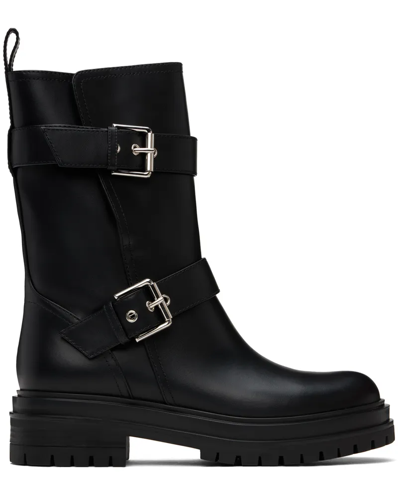 Gianvito Rossi Black Thiago Boots Nero