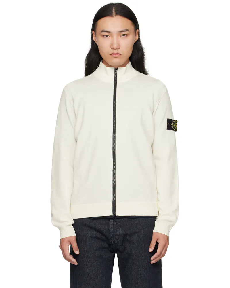 Stone Island Off-White 5100062 Stretch RWS Wool Sweatshirt V0093
