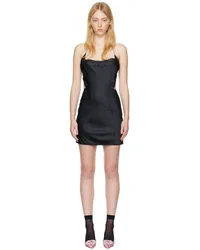 Anna October Black Vivienne Minidress Black