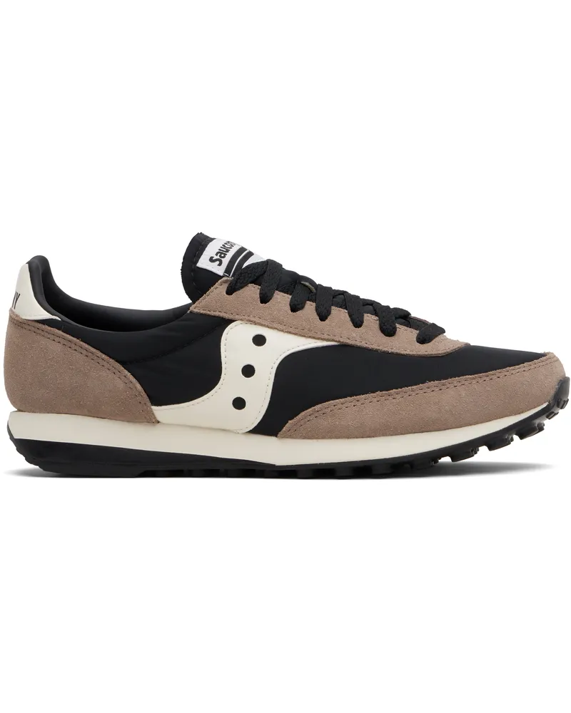 Saucony Black & Brown Trainer 80 Sneakers Black