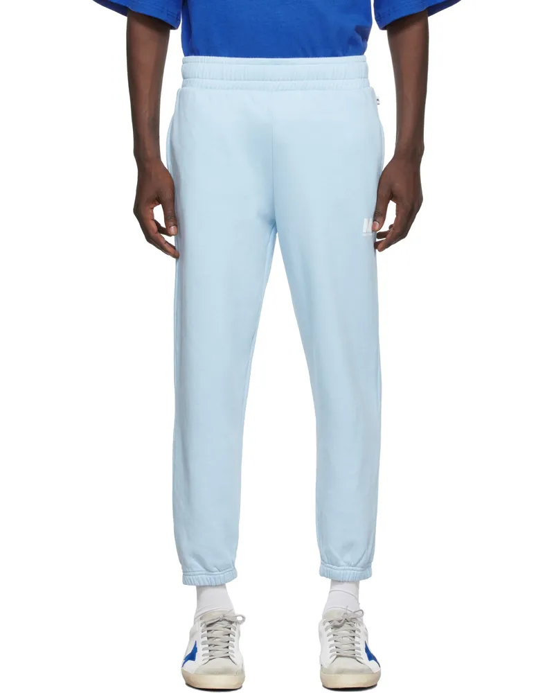 Martin Asbjorn SSENSE Exclusive Blue Logo Lounge Pants Ssense