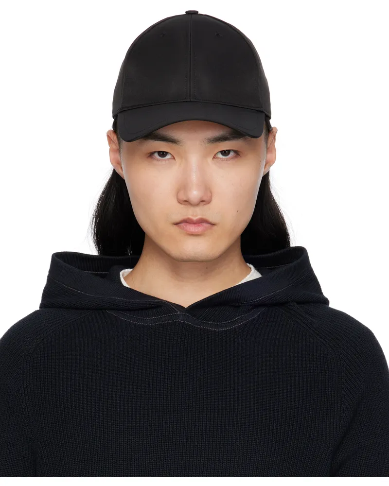Rag & Bone Black Miles Baseball Cap Blk