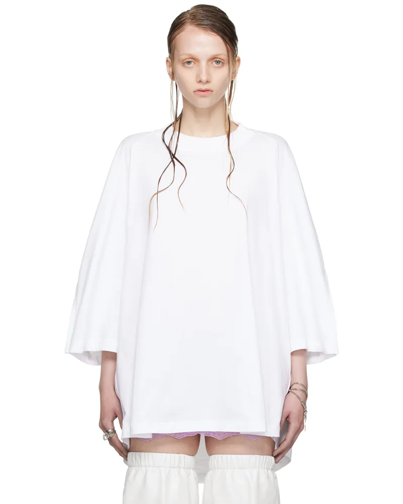 Jean Paul Gaultier White Shayne Oliver Edition T-Shirt 01