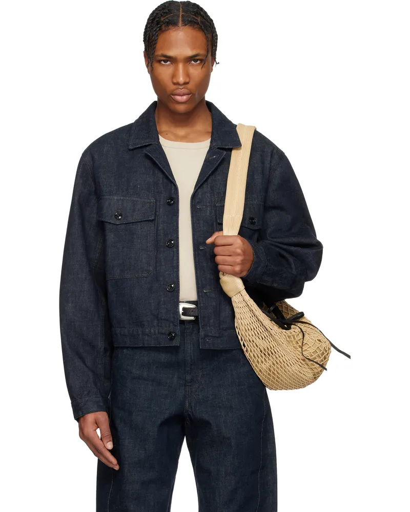 Christophe Lemaire Blue Trucker Denim Jacket Bl760