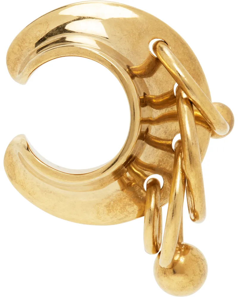 Jean Paul Gaultier Gold 'The Multi-Piercing' Ear Cuff 92