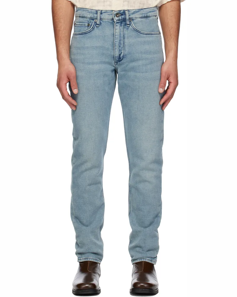 Rag & Bone Blue Fit 2 Slim Fit Trousers Irving