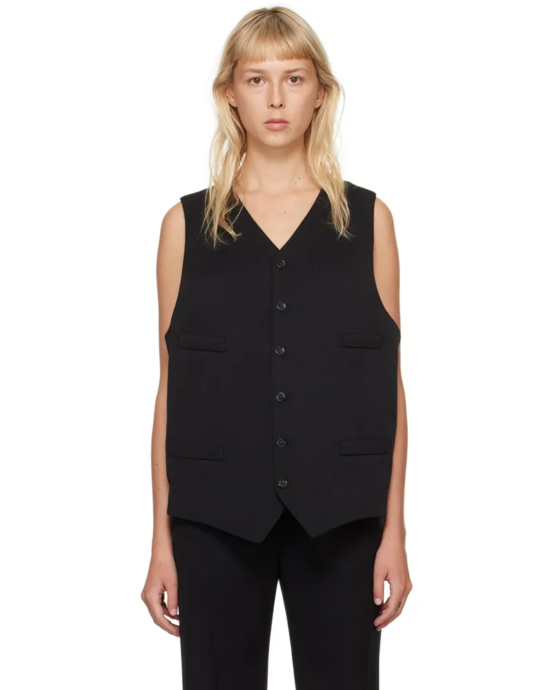 Maison Margiela Black Tailoring Vest 900